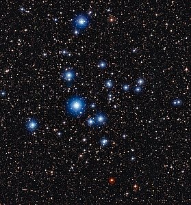 Estrellas jóvenes en el cúmulo abierto NGC 2547