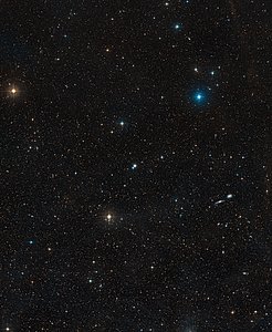 Visión de amplio campo de la región que rodea a la galaxia NGC 3783