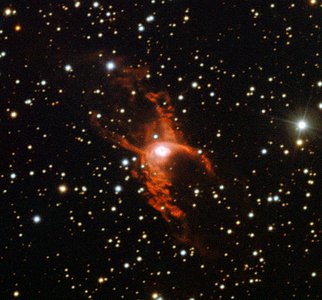 Den bipolare planetariske stjernetåken NGC 6537