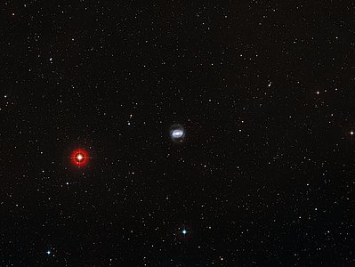 Visión de amplio campo de la galaxia NGC1433
