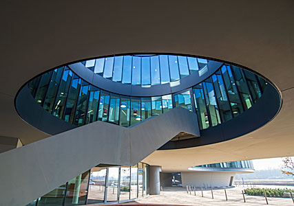 A view of the ESO Headquarters extension