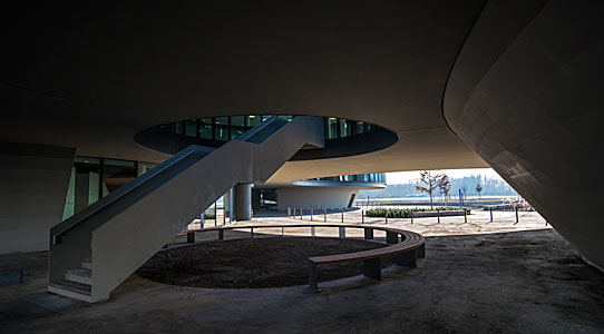 A view of the ESO Headquarters extension