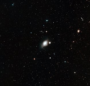 Wide-field view of the sky around the galaxies NGC 1316 and 1317