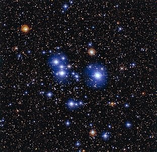 El cúmulo estelar Messier 47