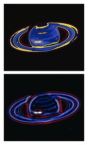 Saturn and the Giant White Spot