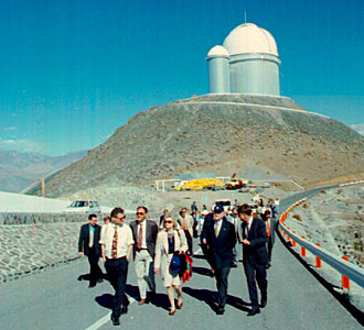 Bavarian Prime Minister at La Silla