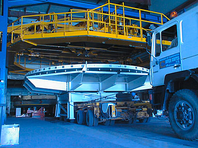 VLT Dummy Mirror Meets the Mirror Handling Tool