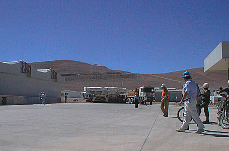 The Convoy Arrives at the Base Camp