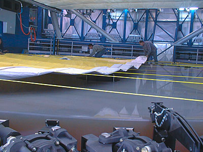 Preparations for VLT UT1 First Light