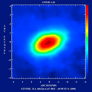 First Circumstellar Disk around a Massive Star