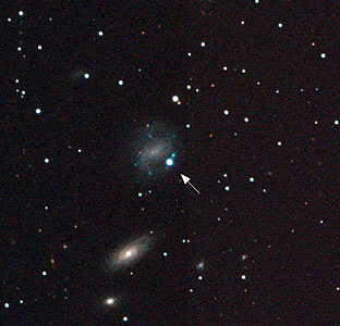 A Strange Supernova with a Gamma-Ray Burst