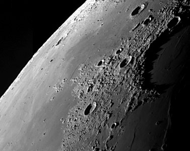 East of Sinus Iridum