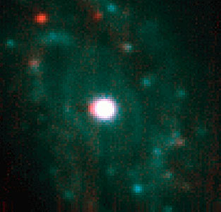 NGC 1365 Central Region in Infrared Light