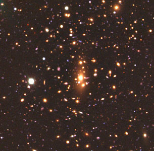 Centre of Galaxy Cluster MS1008.1-1224