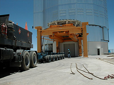 M1 Mirror Cell: Preparation for Transport