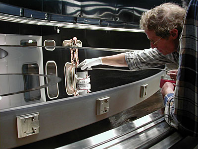 Measuring the Reflectivity of the 8.2-m Zerodur Mirror
