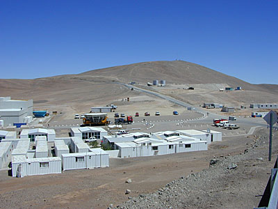 Transport Passing Through the Base Camp