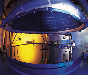 The Polished Fourth 8.2-m VLT Mirror at REOSC