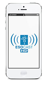 ESOcast HD iPhone5 Mockup