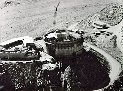 Building the 3.6 metre telescope