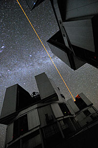 Lying down on the VLT platform