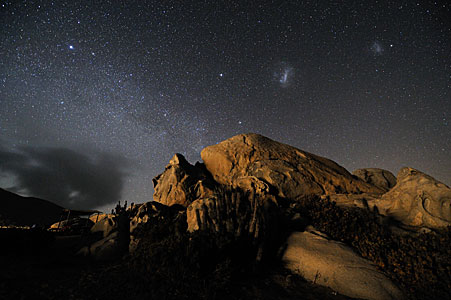 Starry night at the Atacama Desert Coast