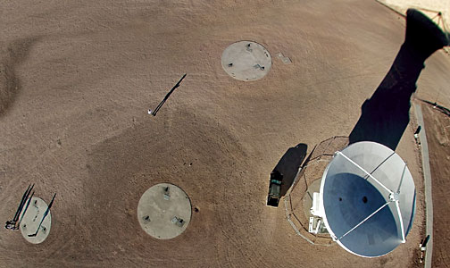 Aerial view of ALMA