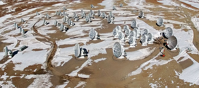 ALMA from the Air