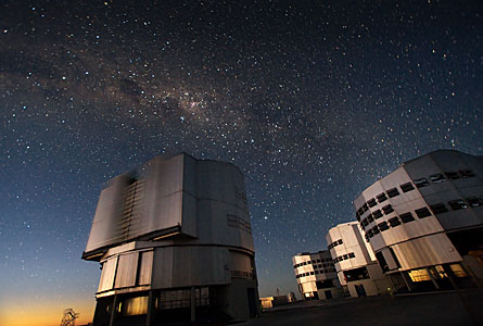 VLT Telescopes at Paranal