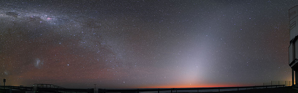 Zodiacal light at Paranal