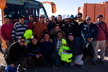Workers at Chajnantor