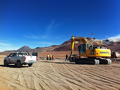 New High-speed Fibre Optic Data Link to ALMA