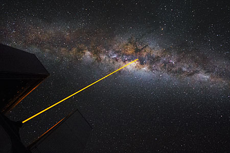 A laser in the sky