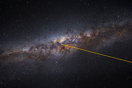 A laser in the sky