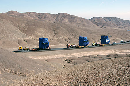 Arrival of First Three Japanese Antennas