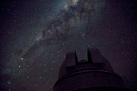 The Milky Way above La Silla