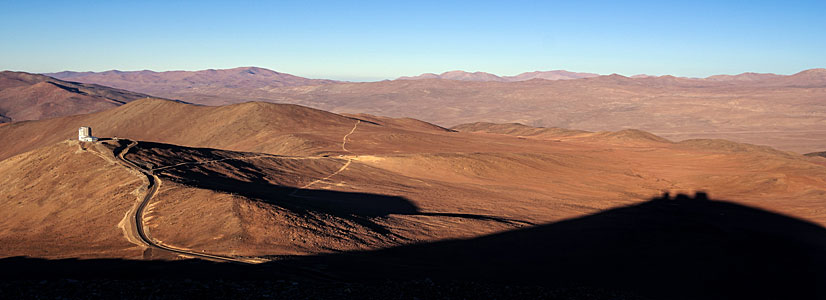 A red desert panorama