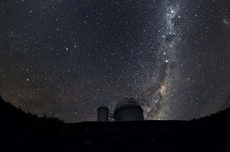 La Silla under the Milky Way