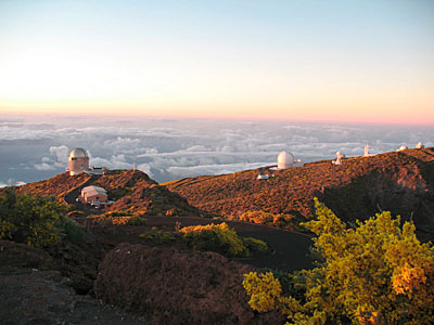 Roque de los Muchachos Observatory at La Palma
