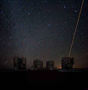 The Laser Guide Star on the VLT