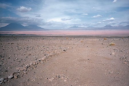 Old Mountain Track towards ALMA