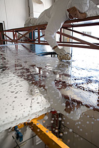 NTT mirror cleaning