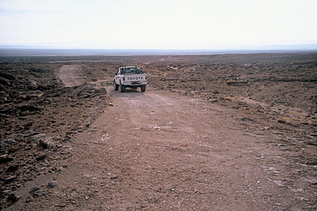 Old Mountain Track towards ALMA
