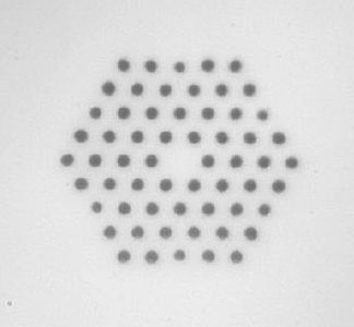 Photonic crystal optical fibres