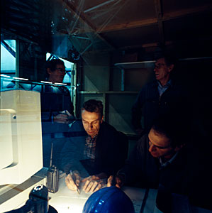 Engineers at the VLT