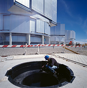 Working at Paranal