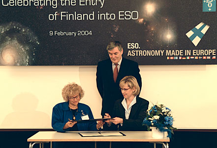 ESO - Finland Signing Ceremony