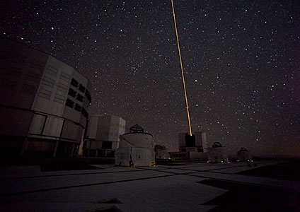 The Laser Guide Star on the VLT