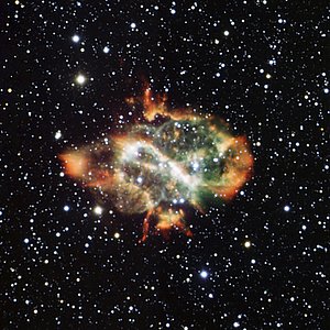 Dying Star Puffs a Cosmic Dragon