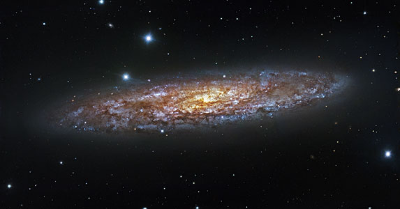 Starbursting Sculptor Galaxy